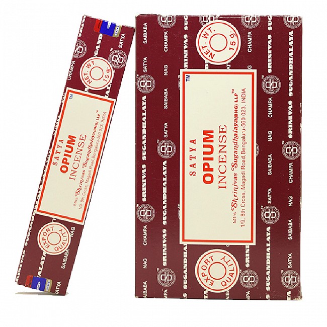 CAJA SAHUMERIOS SATYA SAI BABA AGARBATTIES OPIUM