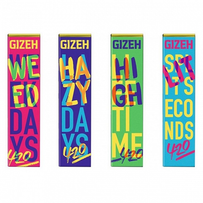 SEDAS GIZEH SUPER FINO EDICION 420 LIMITADA KING SIZE CON TIPS