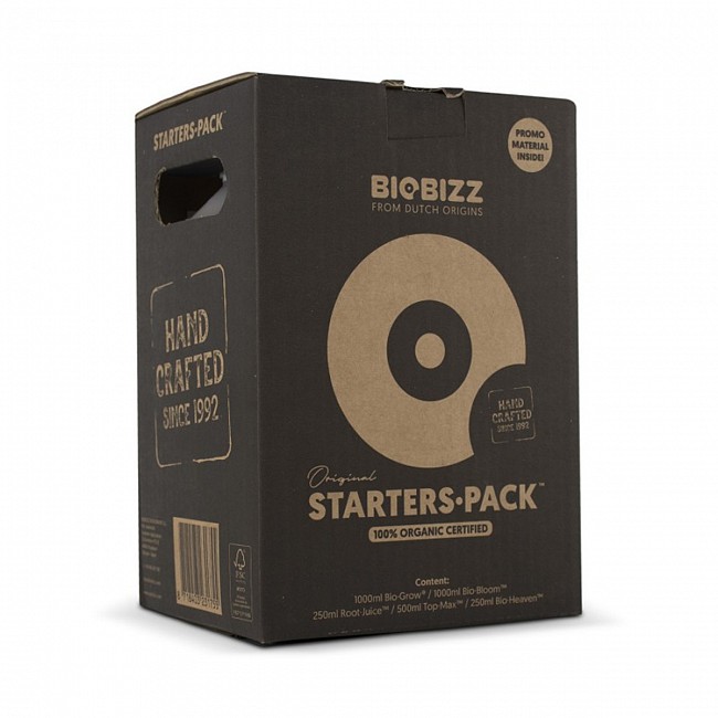 BIOBIZZ STARTERS PACK FERTILIZANTES CICLO COMPLETO