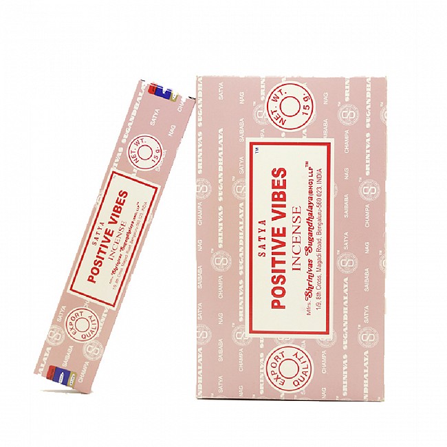 SAHUMERIOS NAG CHAMPA SATYA SAI BABA AGARBATTIES VIBRAS POSITIVAS