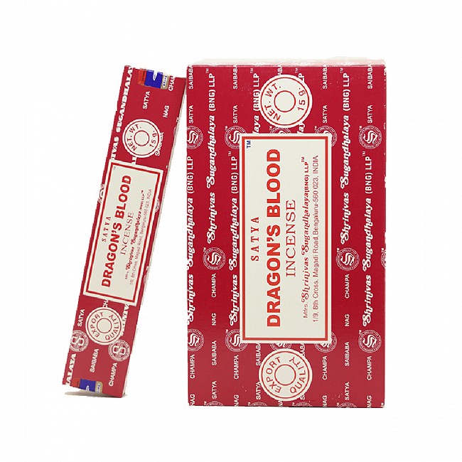 SAHUMERIOS NAG CHAMPA SATYA SAI BABA AGARBATTIES DRAGONS BLOOD