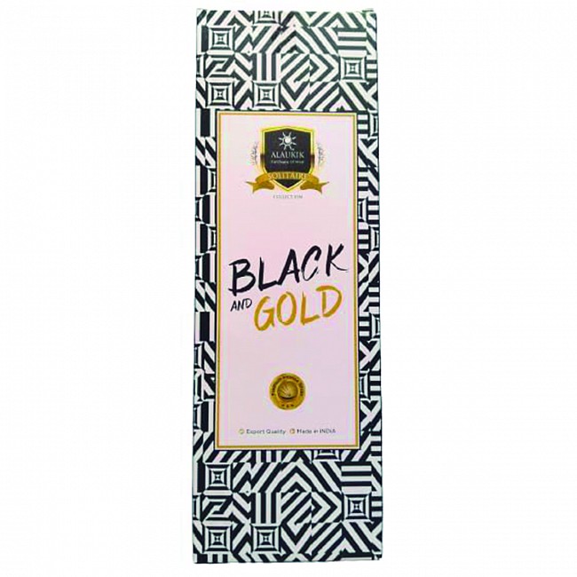SAHUMERIOS ALAUKIK XL IMPORTADOS ORIGINAL BLACK AND GOLD