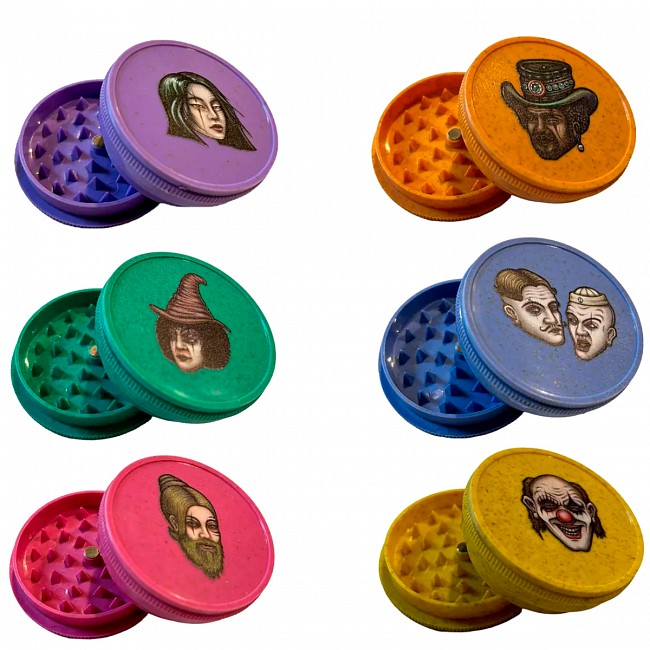 PICADOR GRINDER BIODEGRADABLE 2 PARTES LION ROLLING CIRCUS