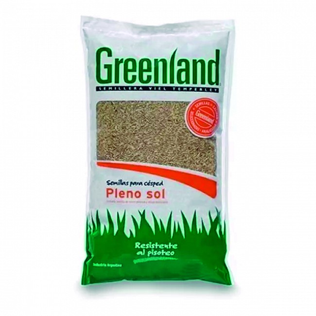 SEMILLAS DE CESPED GREENLAND PLENO SOL 1KG