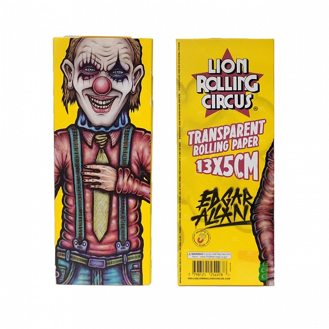 SEDAS LION ROLLING CIRCUS CELULOSA EXTRA GRANDE 13X5CM