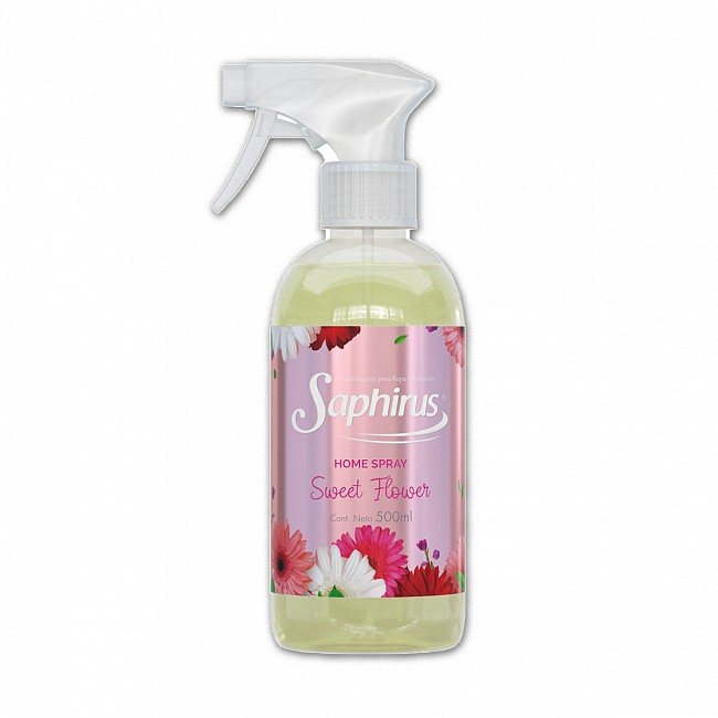 SAPHIRUS HOME SPRAY AROMATIZANTE SWEET FLOWERS 500ML