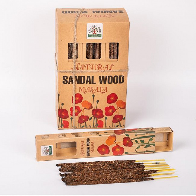CAJA DE SAHUMERIOS ORKAY MASALA NATURAL ORIGINAL SALVIA BLANCA 30GR