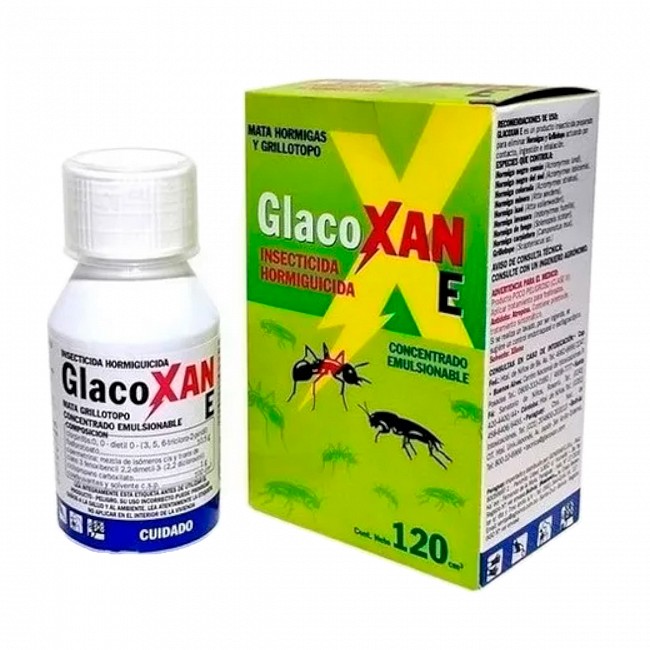 GLACOXAN E INSECTICIDA Y HORMIGUICIDA 120 CC