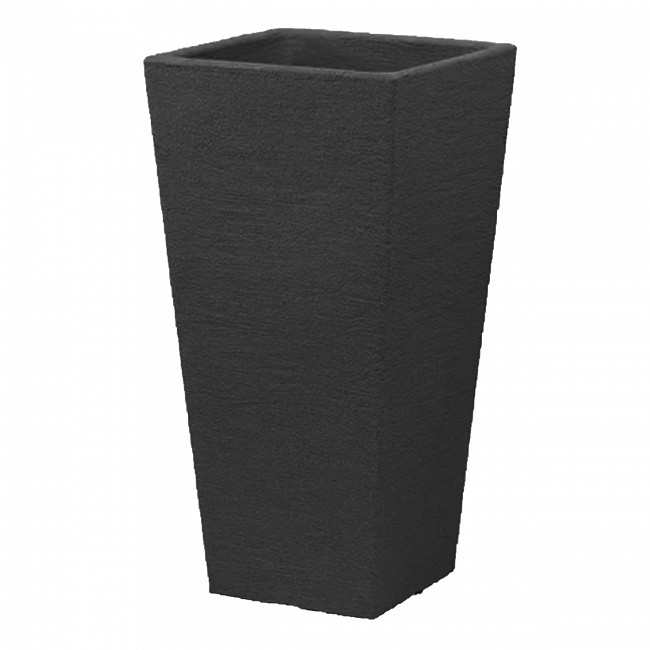 MACETA DE PLASTICO ROTOMOLDEADA RUSTICA PIRAMIDAL MOD. 48