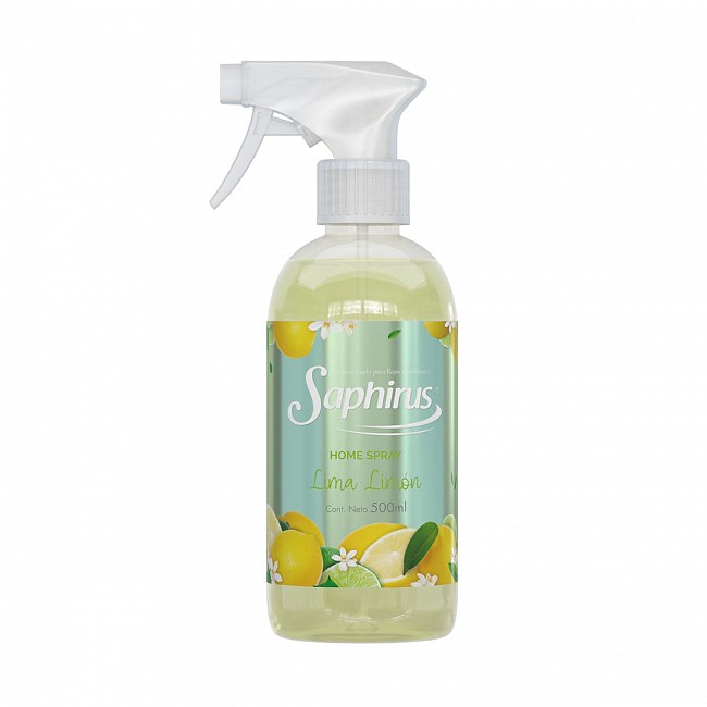 SAPHIRUS HOME SPRAY AROMATIZANTE LIMA LIMON 500ML