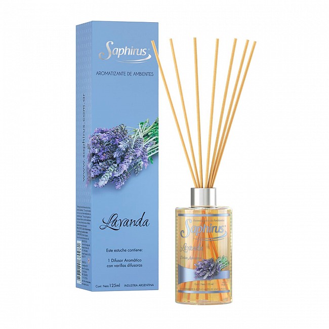 SAPHIRUS DIFUSOR AROMATIZANTE DE AMBIENTE LAVANDA