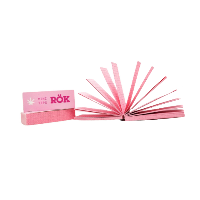 FILTROS RÖK MINI TIPS ROSA CARTON 50U