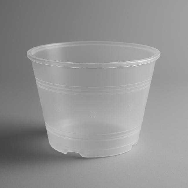 MACETA PLASTICA ROCIO PARA ORQUIDEAS MOD 14