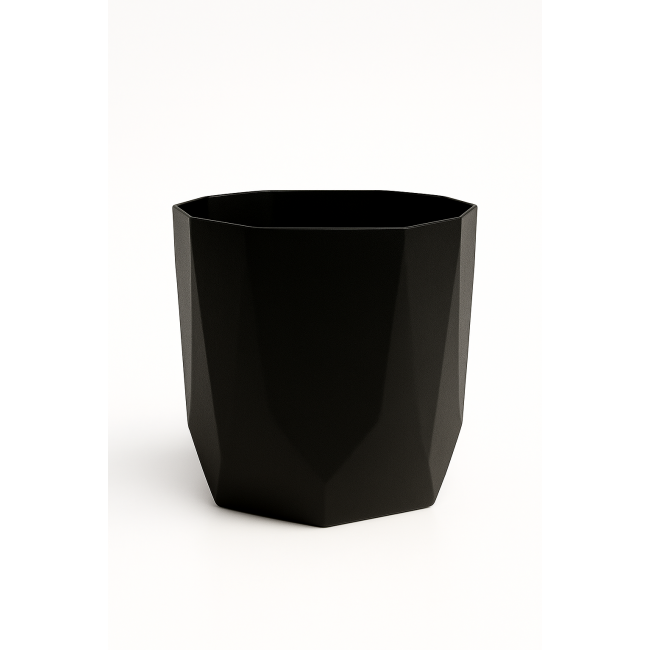 MACETA PLASTICA T&A PLASTICS FACETADA MOD. 20