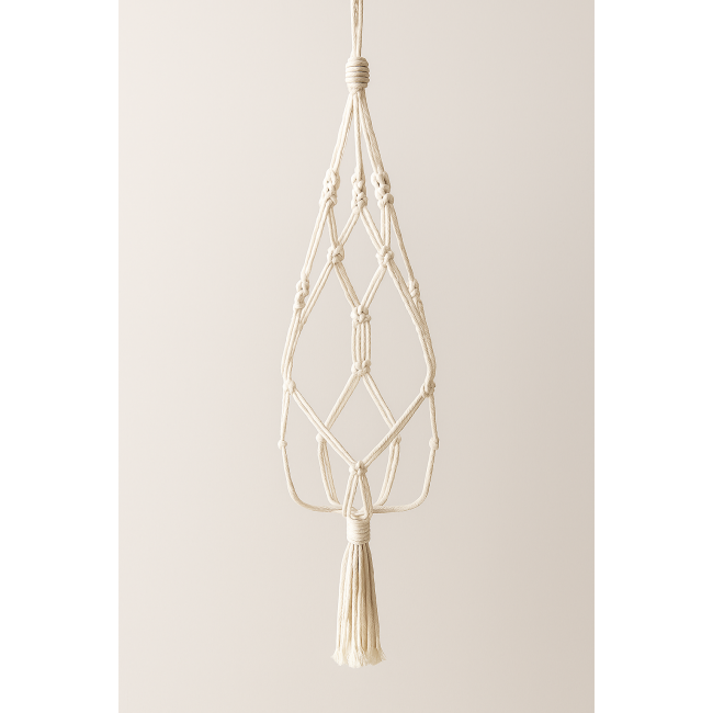 PORTAMACETA COLGANTE DE MACRAME