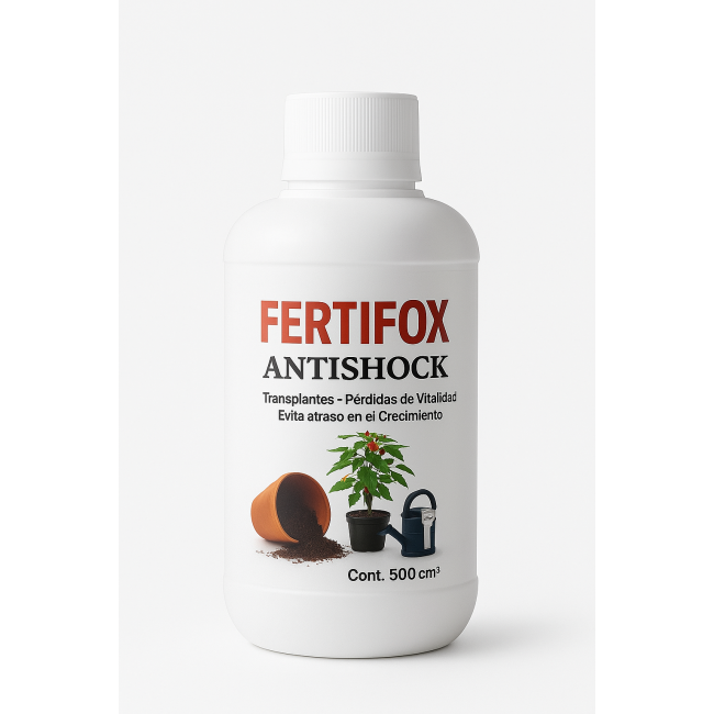 FERTIFOX FITORREGULADOR ANTISHOCK REVITALIZADOR ANTI ESTRES 500CC
