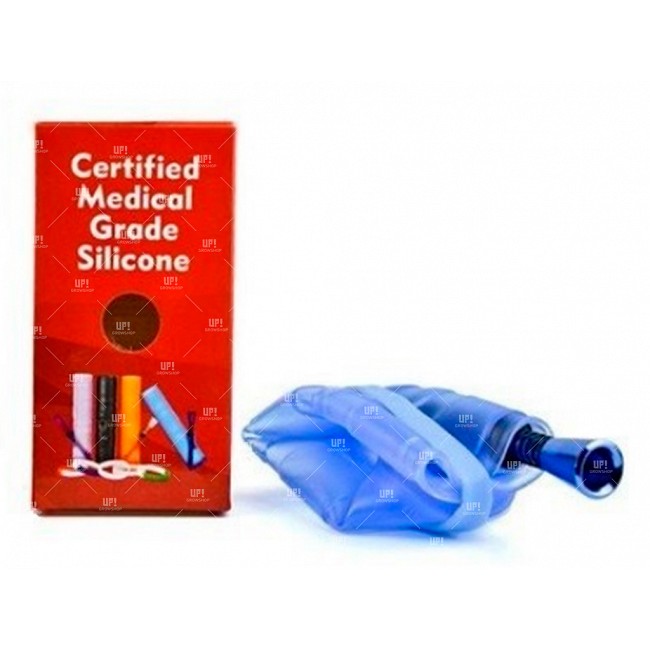 BONG SILICONA VIAJERO PORTABLE DESARMABLE