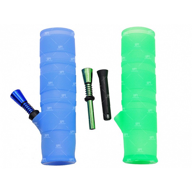 BONG SILICONA VIAJERO PORTABLE DESARMABLE