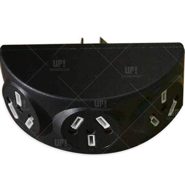 ENCHUFE TRIPLE ADAPTADOR CON ROTACION