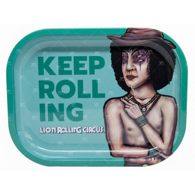 BANDEJA LION ROLLING CIRCUS MOTIVO CELESTE