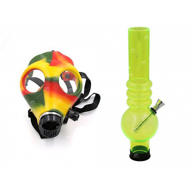 MASCARA DE GAS CON BONG