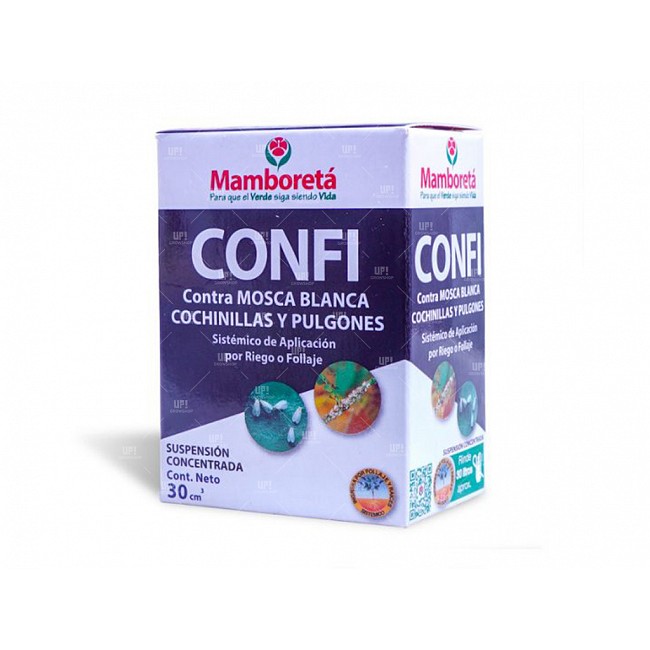 MAMBORETA CONFI INSECTICIDA 30CC (MOSCA BLANCA, COCHINILLA, PULGONES)