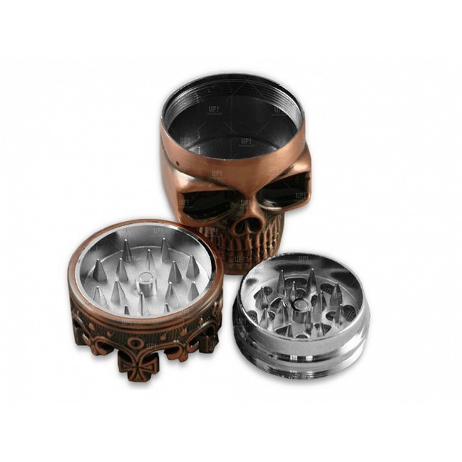 PICADOR GRINDER DISEÑO REY CALAVERA 3 PARTES
