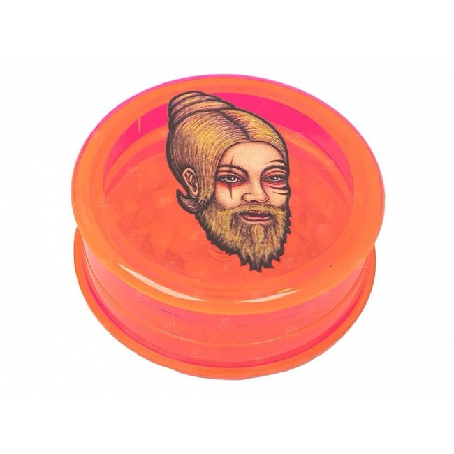 PICADOR GRINDER ACRÍLICO 3 PARTES LION ROLLING CIRCUS